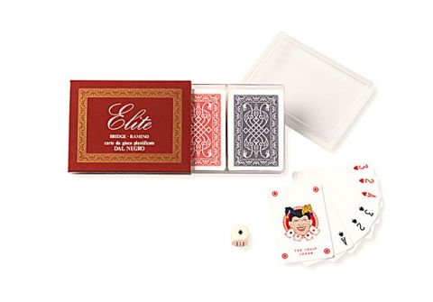 CARTE BRIDGE ELITE AMARANTO