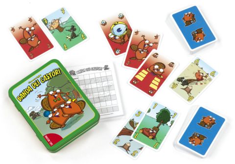 BANDA DEI CASTORI ASTUCCIO IN LATTA