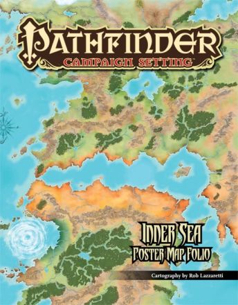 INNER SEA POSTER MAP FOLIO