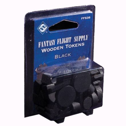 WOODEN TOKENS: BLACK