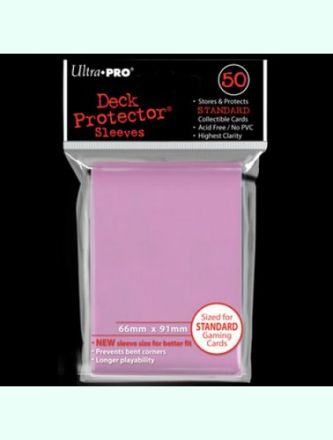 DECK PROTECTORS STANDARD ROSA (50)