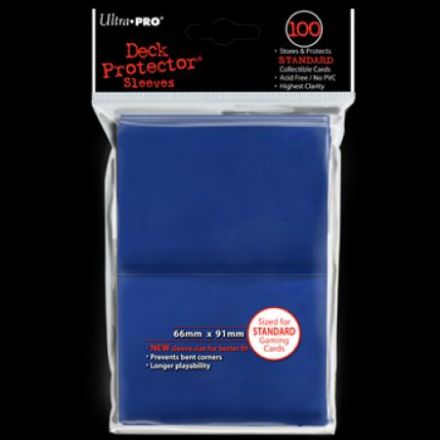 DECK PROTECTORS STANDARD BLU (100)