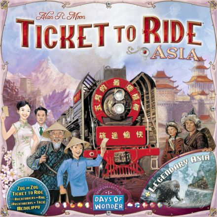 TTR – TICKET TO RIDE MAP 1: ASIA