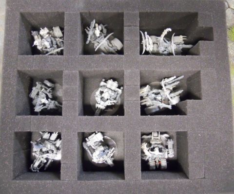 3' DOUBLE WIDE FOAM TRAY