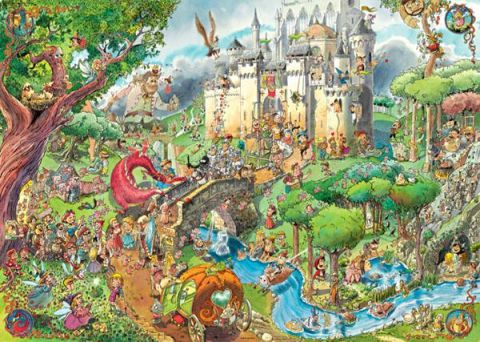 PUZZLE 1500: PRADES, FAIRY TALES