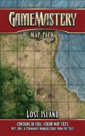 GAMEMASTERY MAP PACK: LOST ISLAND