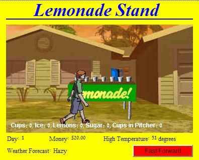 LEMONADE STAND CARD GAME