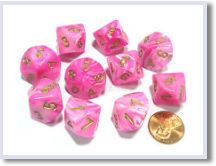 SET 10 D10 VORTEX ROSA/ORO