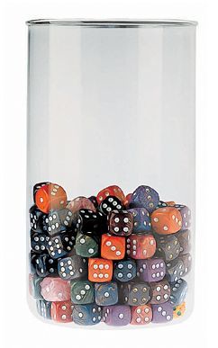 SET 150 DADI SPECKLED 6 FACCE 16 MM.