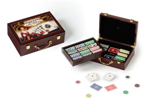 PORTACARTE LAS VEGAS (500 GETTONI)