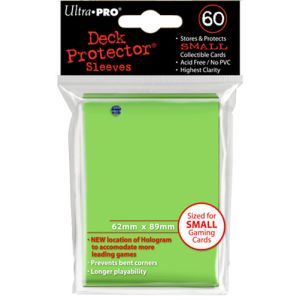 MINI DECK PROTECTORS VERDE CHIARO (60)