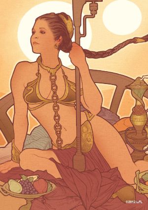 DECK PROTECTORS LEIA SLAVE (50)