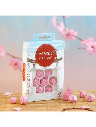JAPANESE DICE SET: SWEET SPRING MEMORY