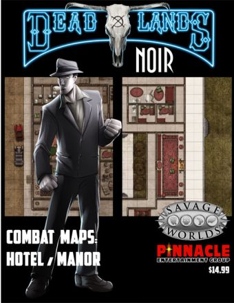 DEADLANDS NOIR - COMBAT MAPS HOTEL/MANOR