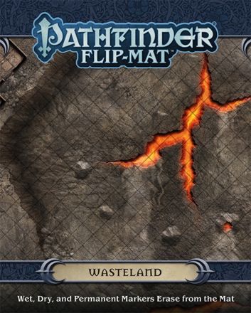 PATHFINDER FLIP MAT: WASTELAND