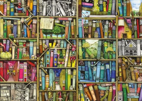 PUZZLE 1000: LA LIBRERIA BIZZARRA