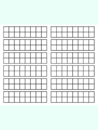 FOGLIO 88 PEDINE GRANDI BIANCHE