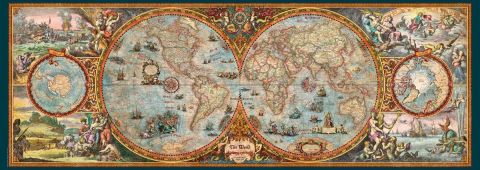 PUZZLE 6000: HEMISPHERE MAP
