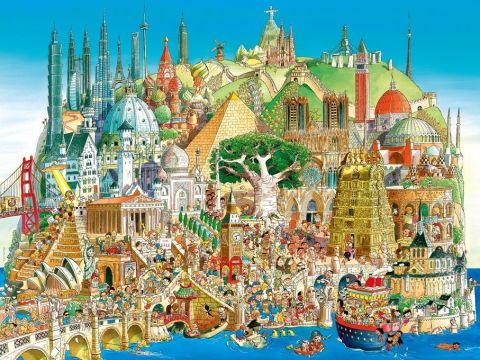 PUZZLE 1500: PRADES, GLOBAL CITY