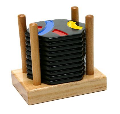 TANTRIX DISCOVERY - PEDINE NERE LEGNO