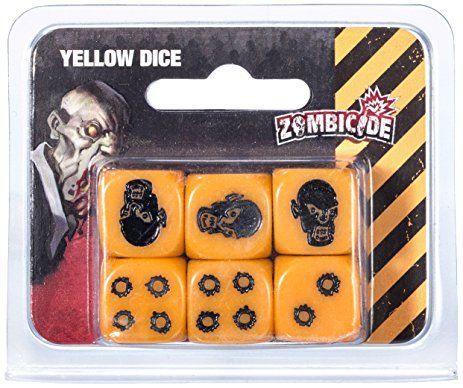 ZBC - ZOMBICIDE: DICE - YELLOW