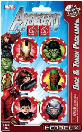 AVENGERS ASS. IRON MAN DICE & TOKEN PACK