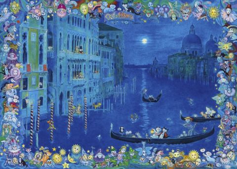 PUZZLE 1000: HARTMANN, CATS IN VENICE