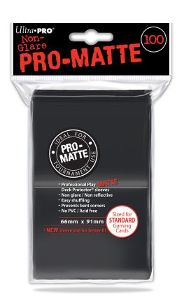 DECK PROTECTORS PRO MATTE NERI (100)