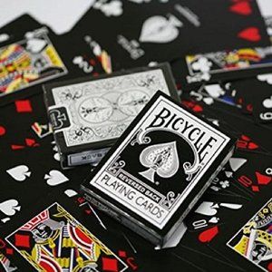 CARTE BICYCLE STANDARD POKER NERO
