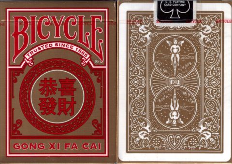 CARTE BICYCLE GONG XI FA CAI