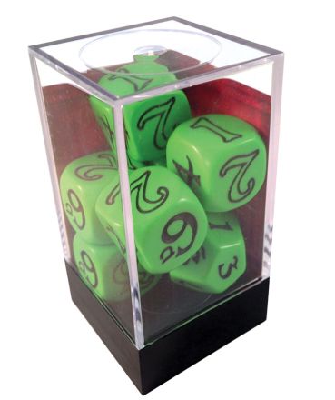 ONE RING DICE SET (GREEN)