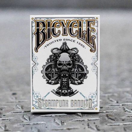 CARTE BICYCLE STEAMPUNK BANDITS WHITE