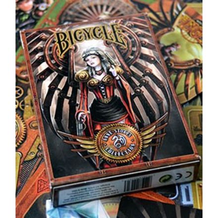 CARTE BICYCLE ANNE STOKES STEAMPUNK