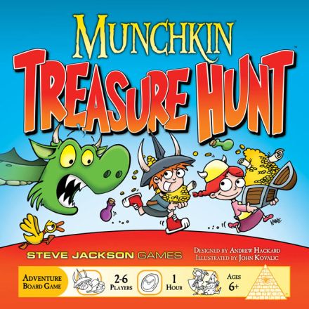 MUNCHKIN TREASURE HUNT (scatola scolorita)