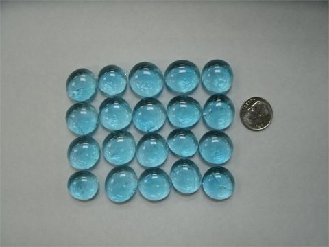 LIFE STONES: BLUE GLASS (20)