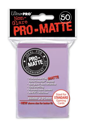 DECK PROTECTORS PRO MATTE LILLA (50)