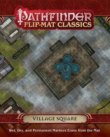 PATHFINDER FLIP-MAT: VILLAGE SQUARE