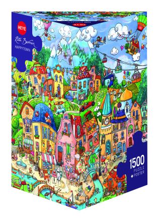 PUZZLE 1500: BERMAN - HAPPYTOWN