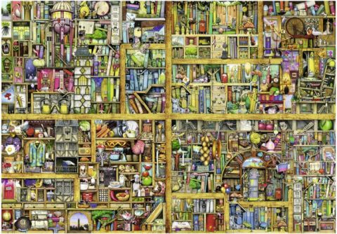 PUZZLE 18000: MAGICAL BOOKCASE