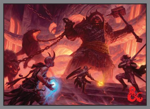 DECK PROTECTORS D&D FIRE GIANT (50)