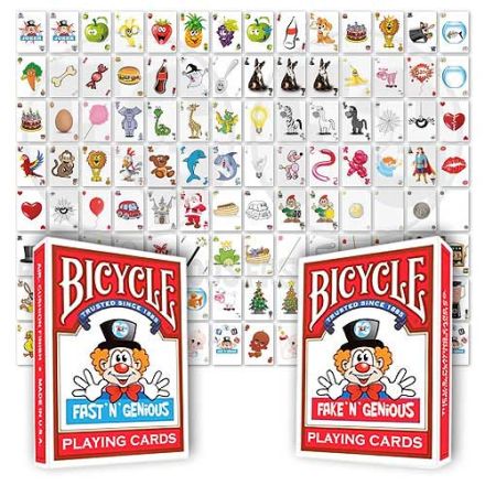 CARTE BICYCLE FAST N GENIOUS FAKE N GEN.