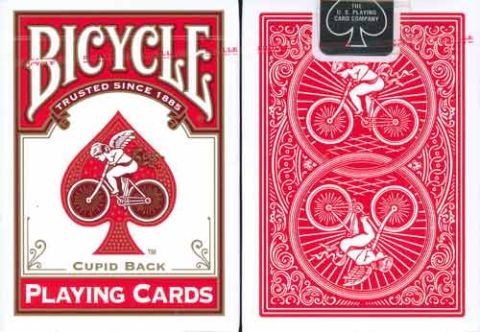 CARTE BICYCLE CUPID BACK