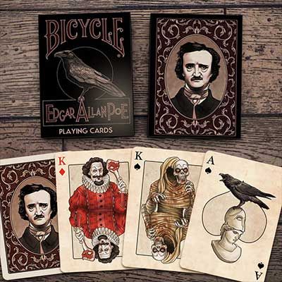 CARTE BICYCLE EDGAR ALLAN POE