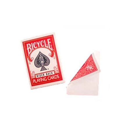 CARTE BICYCLE FACCIA BIANCA/DORSO ROSSO