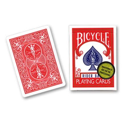 CARTE BICYCLE GOLD STANDARD ROSSE