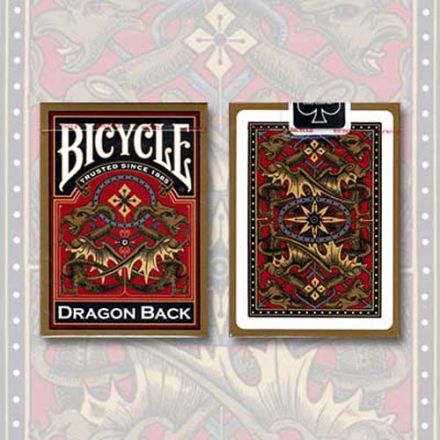 CARTE BICYCLE DRAGON BACK ROSSE