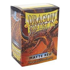 DRAGON SHIELDS PRO MATTE ROSSI (100)