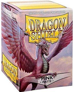 DRAGON SHIELDS PRO MATTE ROSA (100)