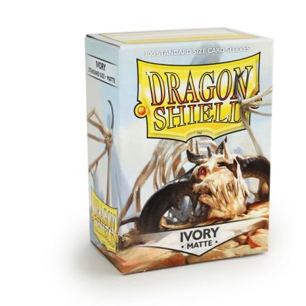 DRAGON SHIELDS PRO MATTE AVORIO (100)