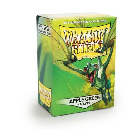 DRAGON SHIELDS PRO MATTE VERDE MELA(100)
